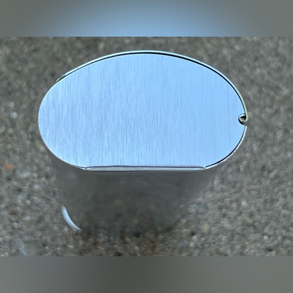 🕶️🔥Aluminum Silver Glasses/Sunglasses Metal Hard Clamshell Case Giorgio Armani - Picture 5 of 17